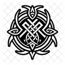 Rebirth Rune Celtic Pagan Icon