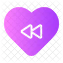 Rebobinado rápido  Icono