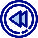 Retroceder Retroceder Voltar Ícone