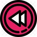 Retroceder Retroceder Voltar Ícone