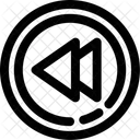 Retroceder Retroceder Voltar Ícone