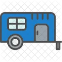 Reboque Transporte Veiculo Ícone