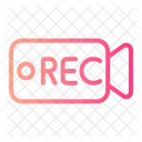 Rec Video Recording Icon