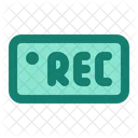 Rec Video Recording Camera Icon