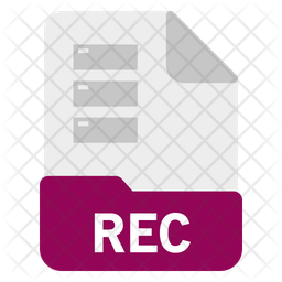 Free Rec File Icon Of Flat Style Available In Svg Png Eps Ai Icon Fonts