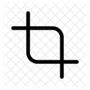 Recadrer  Icône