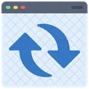 Recarga del sitio web  Icono
