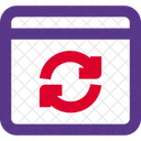 Recarga Web Simbolo Circular Actualizar Icono