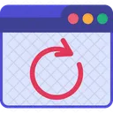 Recarga Web Aplicacion Flecha Icono