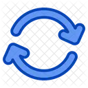 Recarregar Atualizar Loop Atualizar Sincronizacao Direcao Seta Ícone