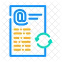 Recarregar e-mail  Icon