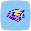 Obtendo Diploma Obtendo Grau Ícone