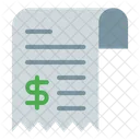 Receipt Payment Invoice Icon