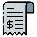 Receipt Payment Invoice Icon