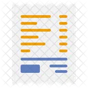 Receipt Bill Invoice Icon