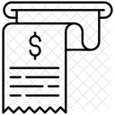 영수증 아이콘