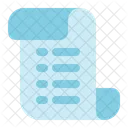 Receipt Bill Invoice Icon