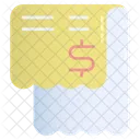 Bill Paper Pay Icon