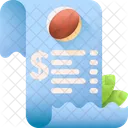 Receipt Bill Invoice Icon