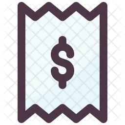 Receipt  Icon