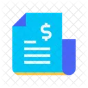Billing Receipt Payment Icon