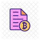 Ico Bitcoin Concept Icon