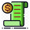 Receipt Transaction Money Icon