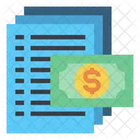 Bill Money Currency Icon