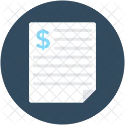 Receipt  Icon