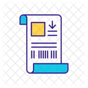 Receipt Order Package Icon