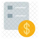 Payment Ticket Business Icon