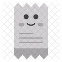 Receipt Face Emoticon Emotion Icon