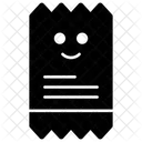 Receipt Face Emoticon Emotion Icon