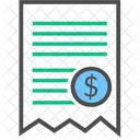 Receipt Bill Invoice Icon