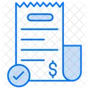 Receipt  Icon