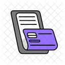 Receipt E Commerce Payment Icon