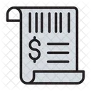Invoice Receipt Billing Icon