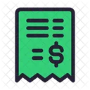 Receipt Purchase Payment Icon