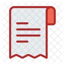 Receipt  Icon