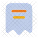 Receipt line  Icon