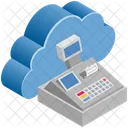 Cloud Computing Machine Icon