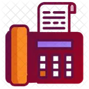 Fax Printer Machine Icon