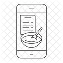 Digital Food Preparation Icon