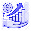 Crescimento Da Receita Receita Crescimento Ícone