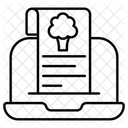 Receita Vegana Ícone