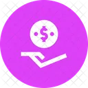 Receive Funds Donation Icon