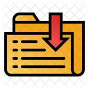 Receive Data Folder Icon