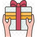 Receive Gift Acquire Receive Icon