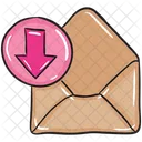 Received Email Email Download Electronic Message Icon
