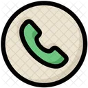 Social Telephone Receiver Icon